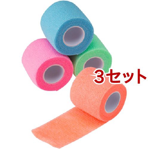 ベテナルラップ ライトカラー4色パック(3セット)[伸縮包帯]の通販は包帯