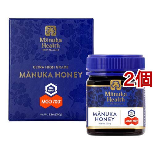 正規輸入品 マヌカヘルス MGO700+ UMF18+ マヌカハニー(250g*2個セット)[その他 ミネラルサプリメント]
