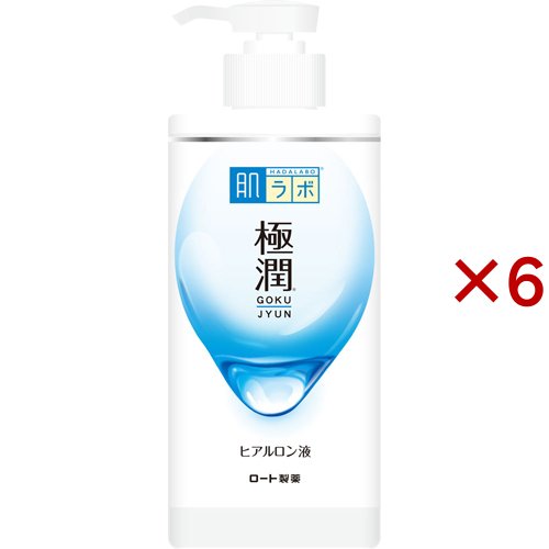 肌ラボ 極潤ヒアルロン液 大容量ポンプタイプ(400ml×6セット)[保湿化粧水]