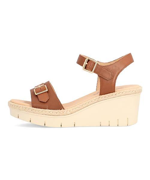 厚底 ウェッジ サンダル ヒール レディース アシナガオジサン あしながおじさん ブラウンの通販はau Pay マーケット 靴通販 のシューズダイレクト