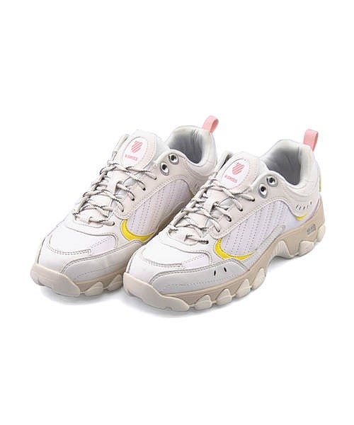ケースイス ダッドシューズ スニーカー レディース Hs329 Hs329 K Swiss ベージュ ピンク オーロラの通販はau Pay マーケット 靴通販のシューズダイレクト