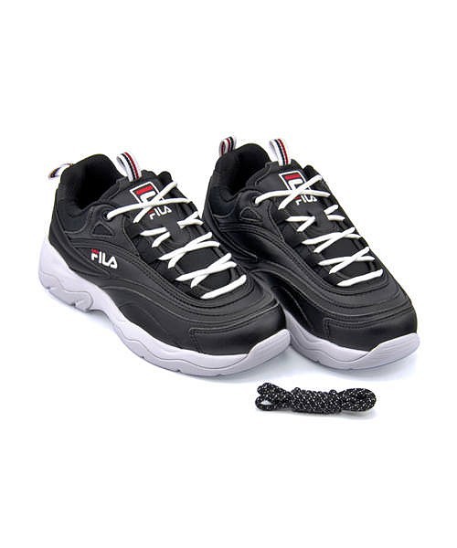フィラ ダッドシューズ スニーカー レディース フィラレイ FILARAY FILA F5054 ブラックの通販はau PAY マーケット -  靴通販のシューズダイレクト