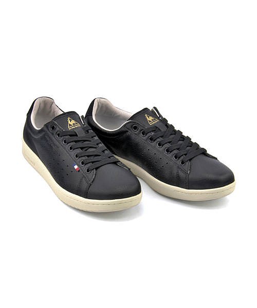 ルコックスポルティフ ローカット スニーカー メンズ Laローランレザーle 2 La Roland Le 2 Le Coq Sportif Ql1njc06 ブラックの通販はau Pay マーケット 靴通販のシューズダイレクト