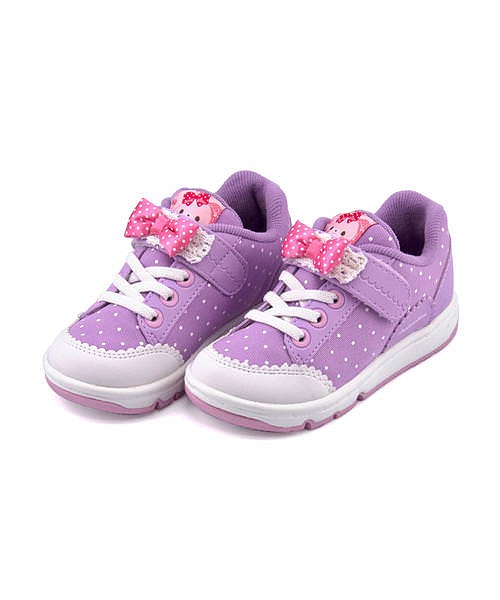 サンリオ ランニングシューズ スニーカー 女の子 Sanrio C002 パープルの通販はau Wowma 靴通販のシューズダイレクト