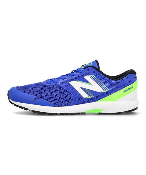 ニューバランス ランニングシューズ スニーカー 男の子 Nbハンゾーj Nb Hanzo J New Balance ブルー ライムの通販はau Pay マーケット 靴通販のシューズダイレクト