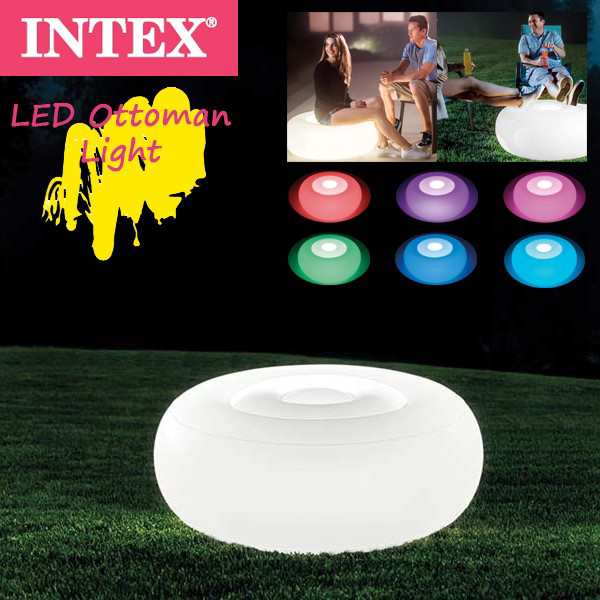 INTEX(インテックス) オットマン LED　フローティング LED プール ナイトプール 68697の通販は