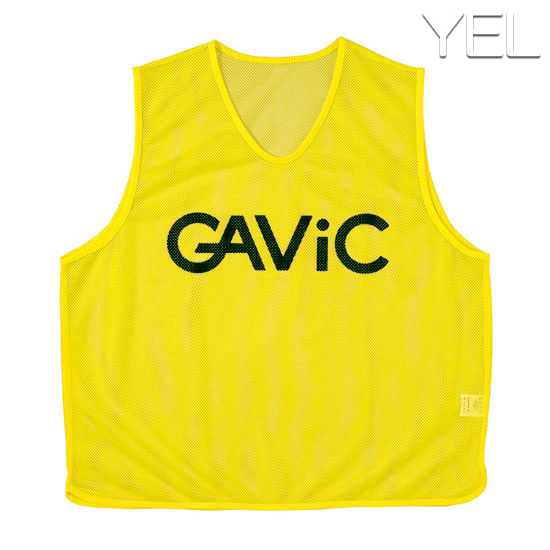 GAViC ガビック ジュニア ビブスセット 背番号付（2〜11番）10枚セット サッカー/フットサル 収納袋付 GA9605_9