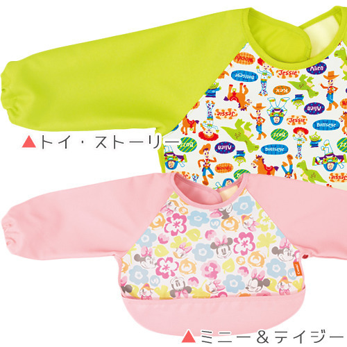 ベビーレーベル 油が落ちるエプロン 長袖 ディズニーモデル 1枚 ベビーエプロン の通販はau Pay マーケット Netbabyworld ネットベビー