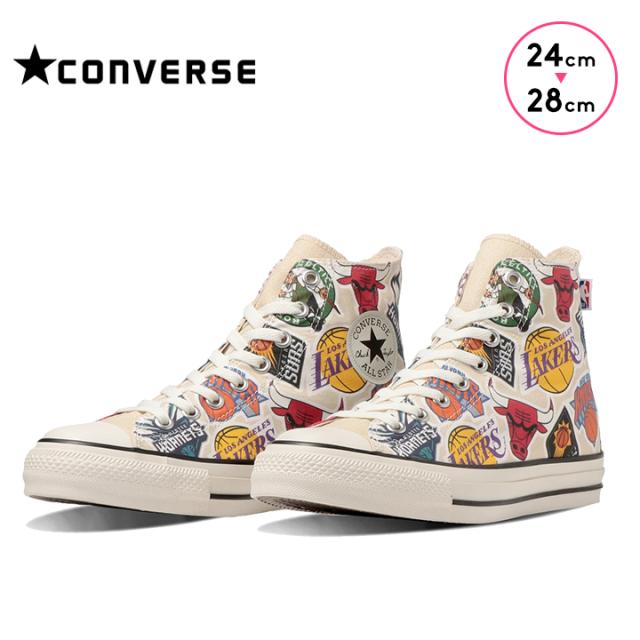 コンバース スニーカー メンズ レディース シューズ オールスター NBA ブルズ レイカーズ セルティックス ニックス サンズ ホーネッツ 22 23 24 25 26 27 28 おしゃれ CONVERSE ALL STAR R NBA HI 大人用 バスケ 送料無料