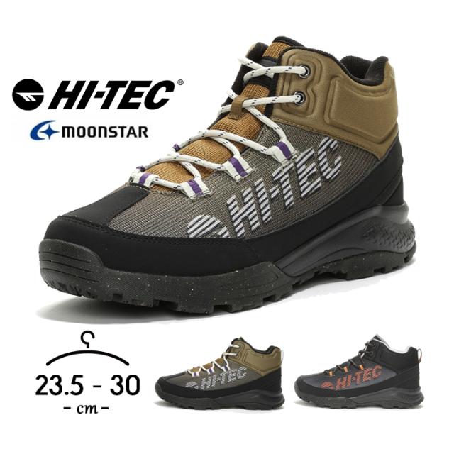 ハイテック スノーブーツ ウィンターシューズ メンズ レディース 大人用 滑らない 滑りにくい 防水 防滑 キャンプ アウトドア トレッキング 冬靴 スノトレ おしゃれ ウォーキング hi-tec ムーンスター 抗菌防臭 送料無料