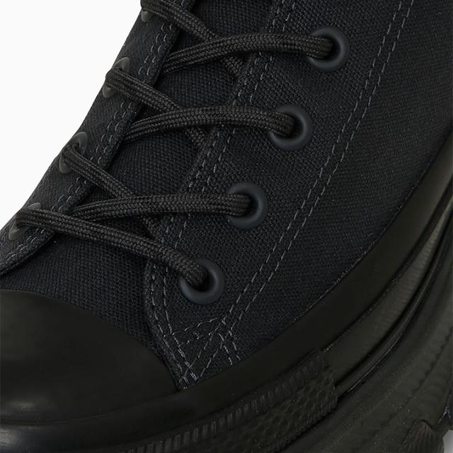 コンバース 厚底 23cm 23.5cm 24cm 24.5cm 25cm オールスター スニーカー キッズ ジュニア メンズ レディース 男の子 女の子 シューズ トレックウエーブ CS OX 大人 CONVERSE ALL STAR TREKWAVE HI グレー ブラック 送料無料