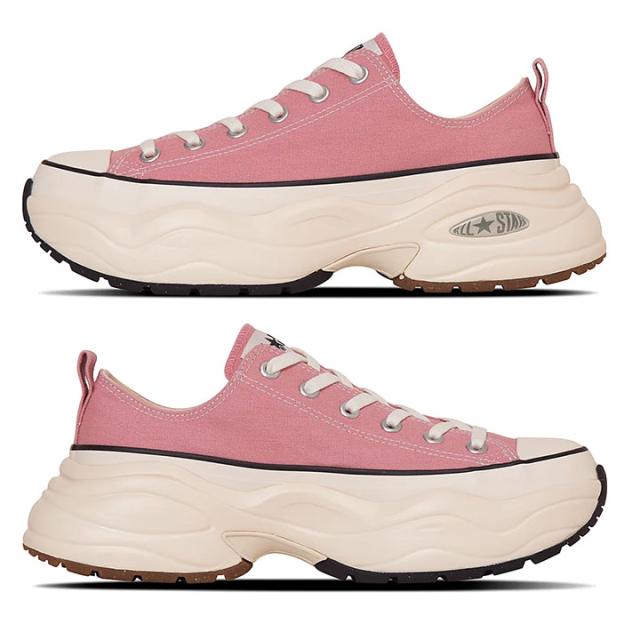 コンバース スニーカー 厚底 ホワイト ローカット レディース 23cm 23.5cm 24cm 24.5cm 25cm コンバース オールスター サージトレーナー OX スニーカー キャンバス ハイカット ALL STAR SURGETRAINER OX 送料無料