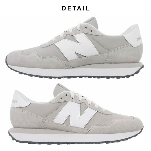 ニューバランス 237 23cm 23.5cm 24cm 24.5cm 25cm New Balance スニーカー MS237WB レディース 女性 大人 靴 シューズ MS237WB ホワイト ブラック 送料無料