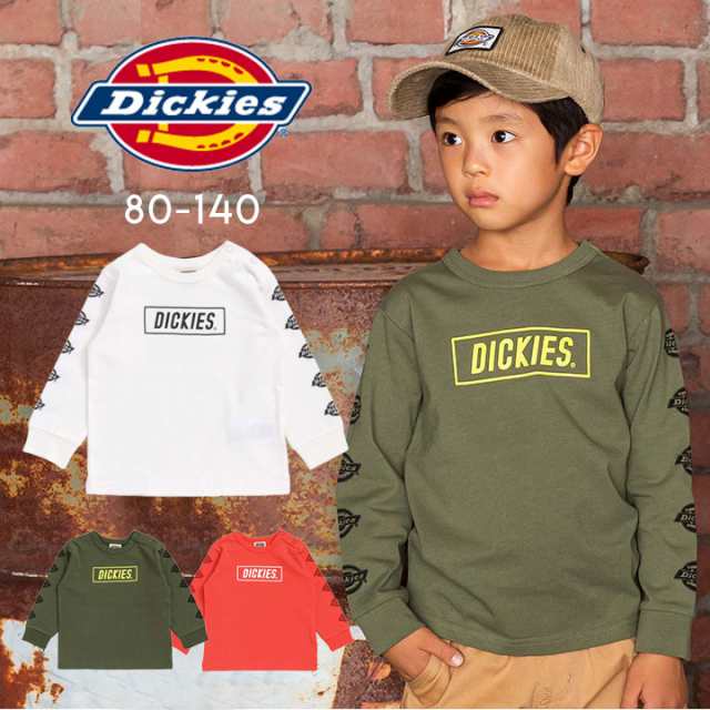 ディッキーズ 長袖tシャツ キッズ 男の子 80cm 90cm 95cm 100cm 110cm 1cm 130cm 140cm ベビー ジュニア Dickies ロングtシャツ ロンの通販はau Pay マーケット マンハッタンストア