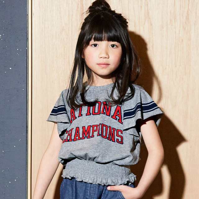 Tシャツ 半袖 キッズ 女の子 ジュニア ベビー服 リメイク風 本体綿100 半袖tシャツ 90cm 100cm 110cm 1cm 130cm 切替 春夏 コットン の通販はau Pay マーケット マンハッタンストア