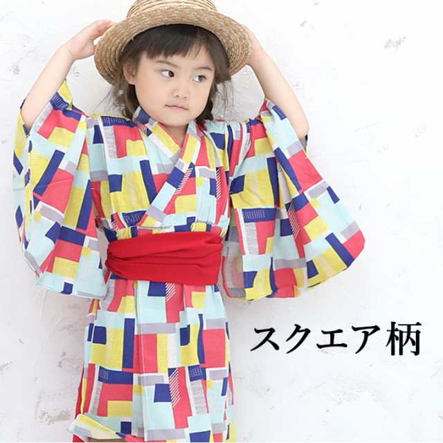 浴衣 子供 女の子 ワンピース 80 90 95 100 110 1 130cm 帯 浴衣2点セット シフォン帯 子供服 子ども服 ベビー キッズ 女の子 帯 簡単 の通販はau Pay マーケット マンハッタンストア