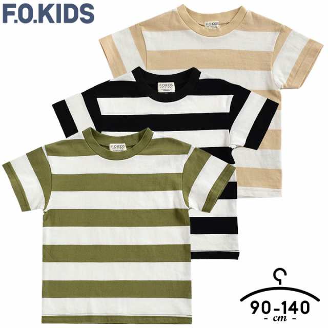 土日限定pt5倍 エフオーキッズ F O Kids 半袖 ボーダーtシャツ 半袖シャツ 半袖 男の子 女の子 Tシャツ 半袖 ベビー キッズ ボーダー シの通販はau Pay マーケット マンハッタンストア