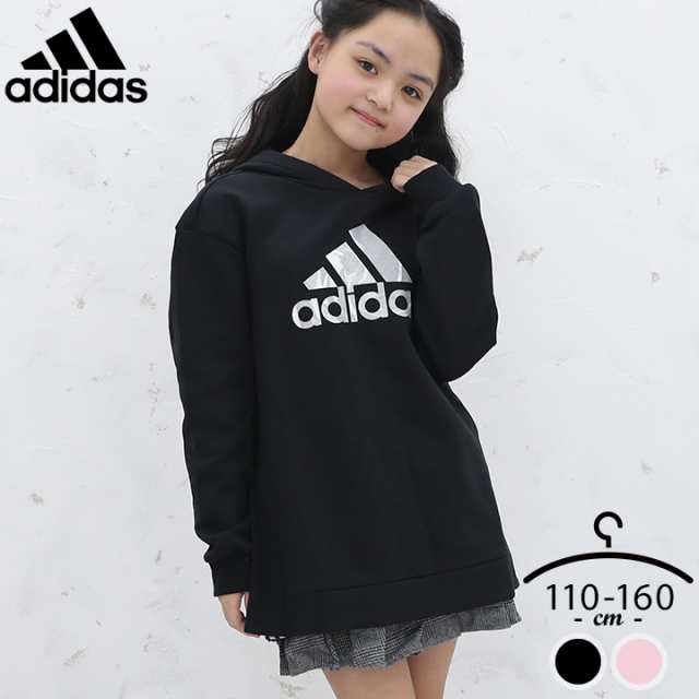 Adidas アディダス スエットパーカー キッズ ジュニア 女の子 小学校 女子 フード付きパーカー 110cm 1cm 130cm 140cm 150cm 160cm ピの通販はau Pay マーケット マンハッタンストア