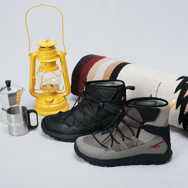 HI-TEC ハイテック スノーブーツ メンズ ジュニア 23cm 23.5cm 24cm 24.5cm 25cm 25.5cm 26cm 26.5cm 27cm 28cm 29cm GLASS CLAW DRI-HI STORM クッショニングフットベッド HT 抗菌防臭インソール 大人 男性 男の子 送料無料