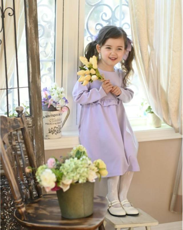 女の子ワンピース 長袖 フォーマル ウエストフリル スムースワンピース ワンピース 110 1 130 140 150cm Tak Qs054の通販はau Pay マーケット キャサリンコテージ Au Pay マーケット店