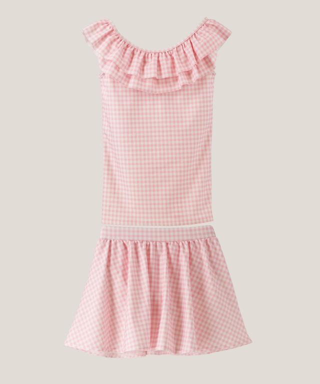 女の子水着 キッズ ジュニア セパレート おしゃれタンキニスカートスイムウェア ガーリー140 150 160cm Tak Tm4007の通販はau Pay マーケット キャサリンコテージ Au Pay マーケット店