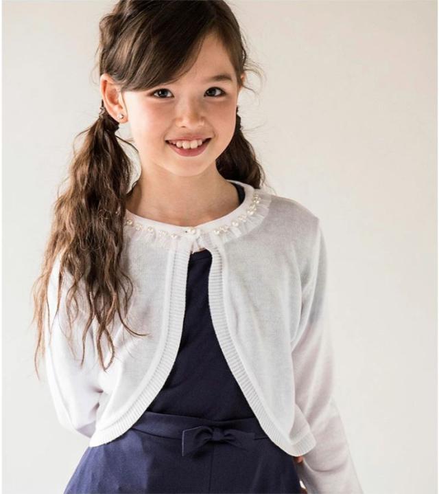 ボレロ 子供 キッズ フォーマル 長袖 女の子 上品ニットボレロ カーディガン 洗えるニット 子供ドレス用 110 1 130cm Tak Wy004の通販はau Pay マーケット キャサリンコテージ Au Pay マーケット店