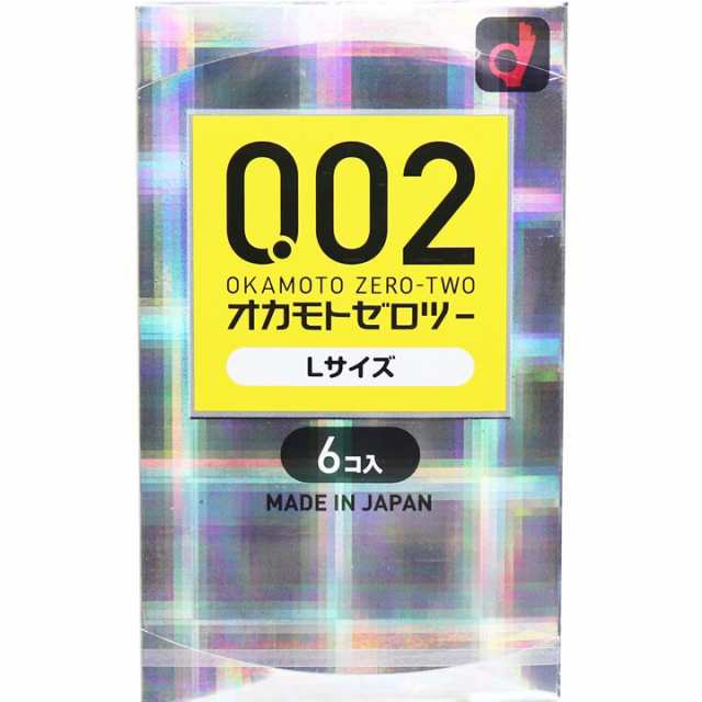 オカモトゼロツー Lサイズ 0.02コンドーム 6個入x3箱セット コンドーム 避妊 CONDOM 大きめ〔mr-1389〕｜au PAY マーケット