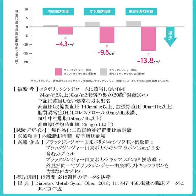 ポイント増量 機能性表示食品 スベルティ おなかの脂肪ぱっくん 黒 ...