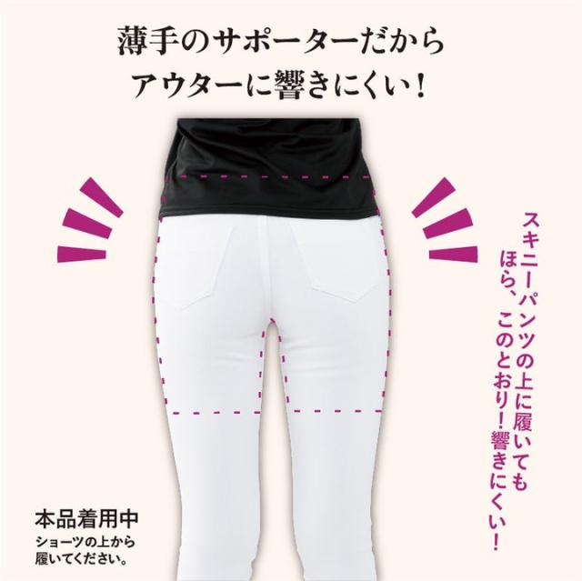 骨盤底筋サポーター 2枚組 - 骨盤 サポーター 薄型 尿漏れ 予防 対策 改善 引き締め 骨盤底筋 グッズ メンズ レディース 男性用 女性用 日本製