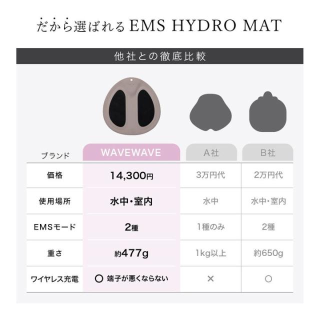 特典あり) ポイント増量 WAVEWAVE EMS Hydro Mat ハイドロマット 美尻