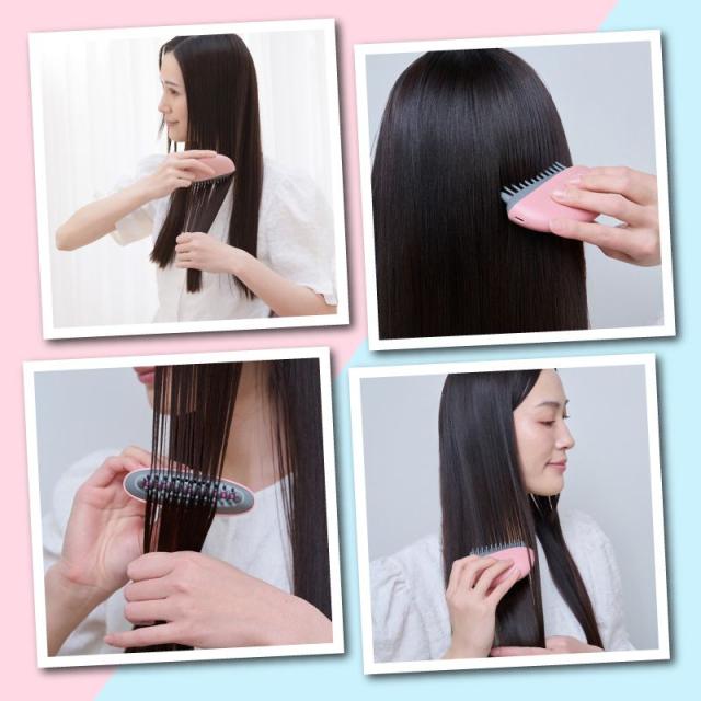 (特典あり) ポイント増量 apish監修 icoelle イコエル イオンコームアイロン ヘアアイロン コードレス 携帯用 スタイリング USB充電 前髪 うねり くせ毛 アホ毛_17