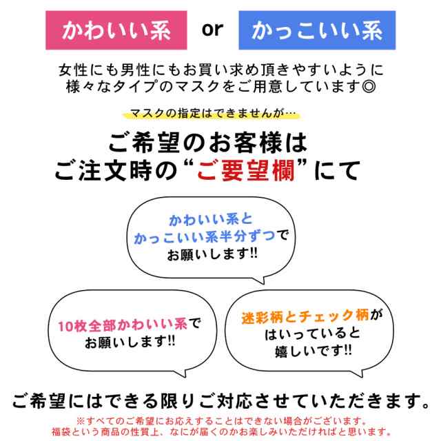 クーポン利用不可 福袋 洗えるマスク 10枚セット 21 おまかせ ランダム 大人用 布マスク エコマスク ニットマスク 立体マスク Fukumの通販はau Pay マーケット テラコッタ