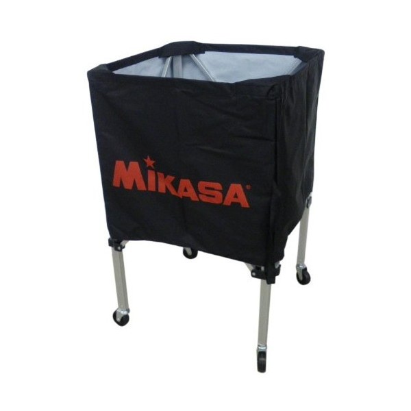 MIKASA BC-SP-SS BK [ボールカゴ3点セット ブラック] - 設備・備品