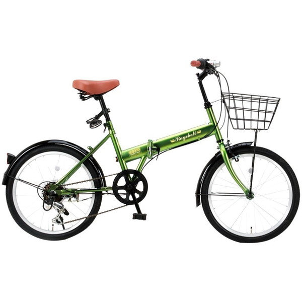 Raychell FB-206R-カーキ [折畳み自転車 (20インチ)]  メーカー直送