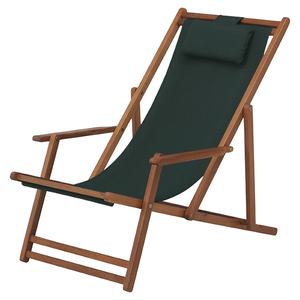 【2/23ポイントUP】不二貿易 79498 デッキチェア #VFS-GC29JP グリーン メーカー直送の通販は
