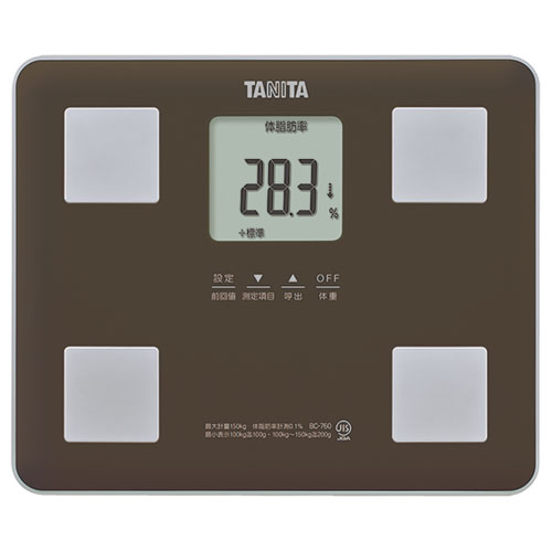 TANITA BC-760-BR ブラウン [体組成計]の通販は 5,348円