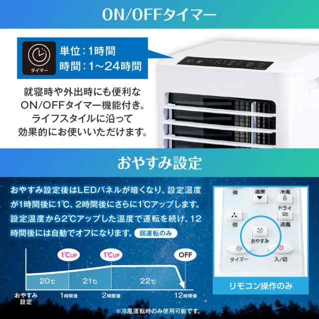 日本ブランドMAXZEN 　8畳 工事不要　エアコン スポットクーラー