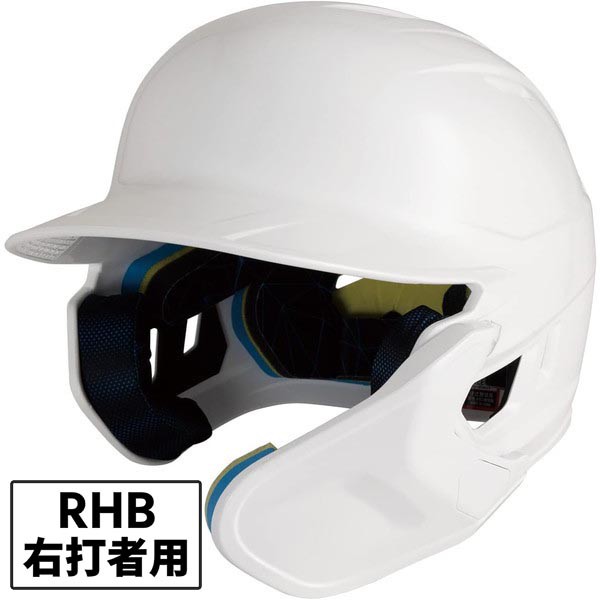 Rawlings ローリングス 野球 ヘルメット 硬式用 マッハ アジャスト顎ガード付き 艶あり ホワイト1 MA01S-JPNHB-W1-RHB Wの通販は