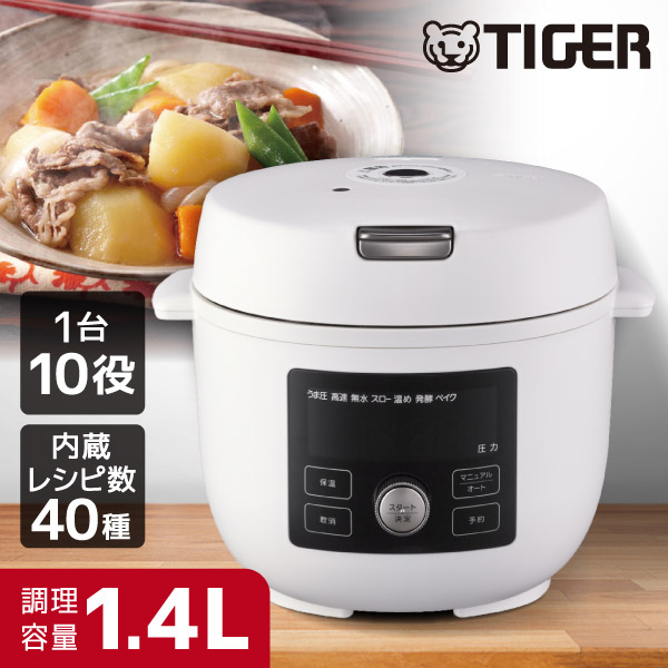TIGER COOKPOT COK-A220-WM [マットホワイト] TIGER COK-A220-WM マットホワイト TIGER COOKPOT (タイガー