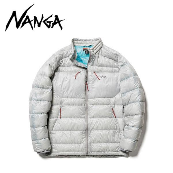 NANGA ナンガ ミニマリズムダウン ジップブルゾン MINIMARHYTHM DOWN ZIP BLOUSON L.GRYxTQS M ND2241-1A031 N1HBLTF4