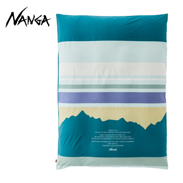 NANGA DUVET COVER ナンガ マウンテン シングル グリーンマウンテン NANGA MOUNTAIN S SINGLE GREEN MOUNTAIN NZ2254-4F406 N1BKRUs4