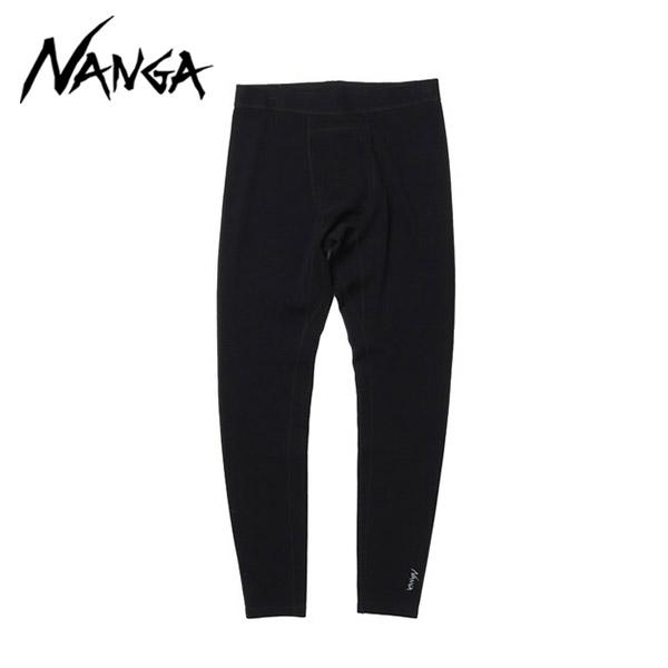 NANGA ナンガ MERINO WOOL BASE LAYER LEGGINGS BLK XL NW2341-1J509 N1MlBKH5 [メリノウール ベースレイヤーレギンス]