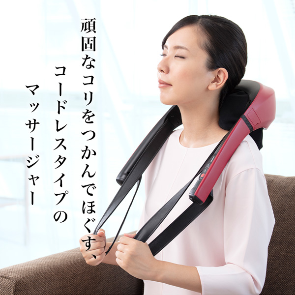 DOCTORAIR ハンディマッサージャー レッド DOCTORAIR ハンディマッサージャー レッド