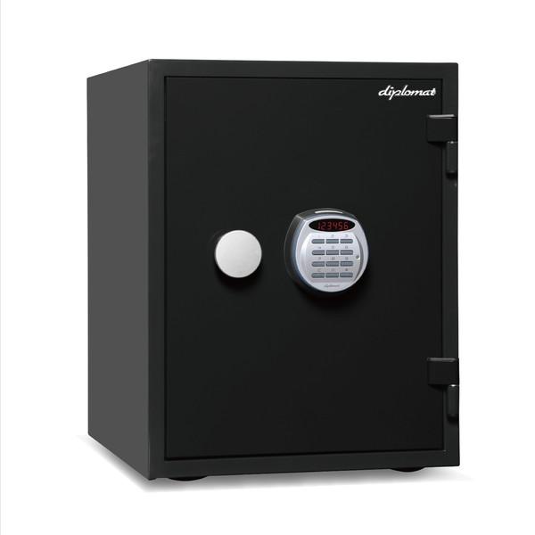 diplomat A530R3WRBLACK ブラック クリスタルシリーズ [耐火・耐水デザイン金庫(36L/デジタルテンキー式/アラーム機能)] メーカー直送