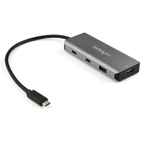StarTech HB31C2A2CB ブラック/スペースグレー [USB Type-C接続4ポート USB3.1ハブ]