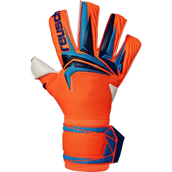 REUSCH ロイシュ 5670054 2290 アトラクト デュオ エボリューション ショッキングオレンジ/ブルー 8号 [キーパーグローブ]