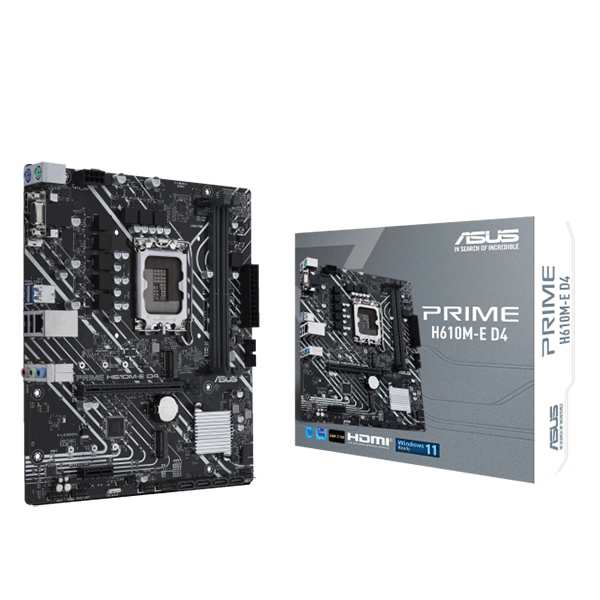 ASUS PRIME H610M-E D4 [Micro-ATXマザーボード]