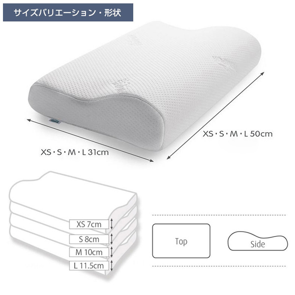 テンピュール オリジナルネックピロー Sサイズ 正規品 [低反発枕 (幅