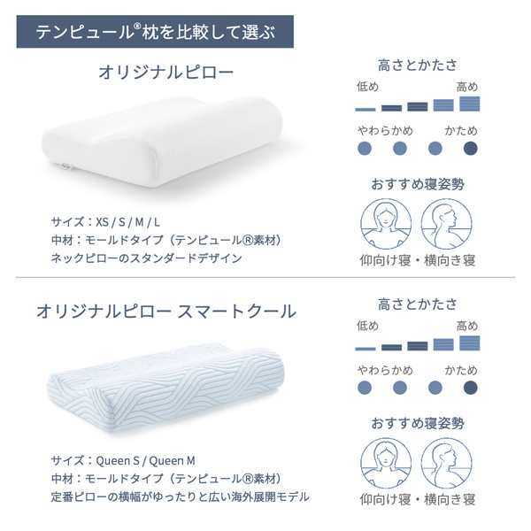 テンピュール 枕 まくら マクラ ソナタピローS ホワイト 安眠 テンピュール 枕 まくら マクラ ソナタピローS ホワイト 安眠