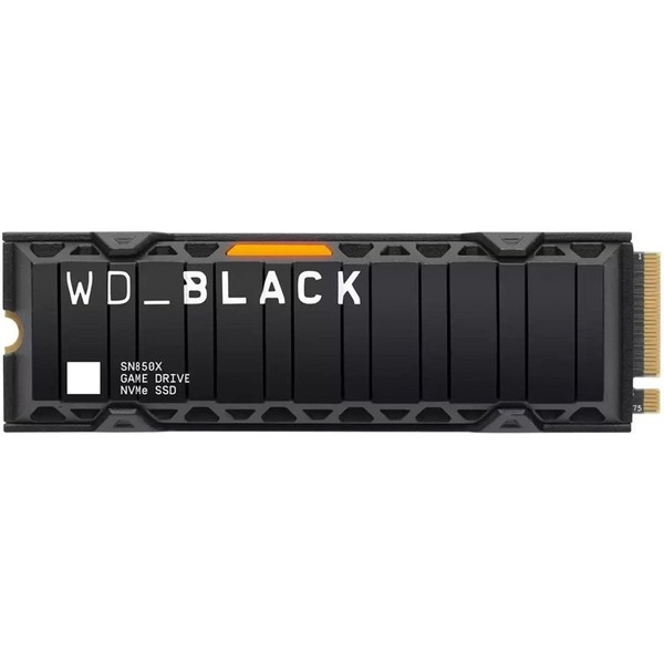 SANDISK WDS100T2XHE WD Black SN850X NVMe [内蔵SSD M.2 NVM Express 1TB ヒートシンク搭載]